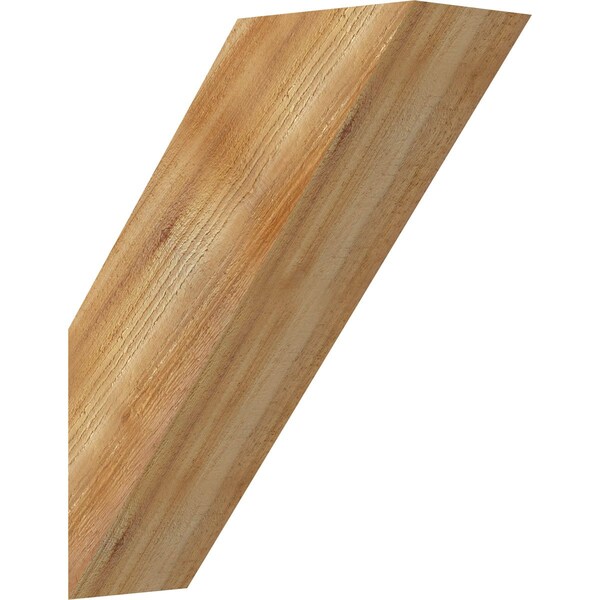Ekena Millwork 6"W x 16"D x 20"H Traditional Rough Sawn Knee Brace, Western Red Cedar BRC06X16X20TRA00RWR - main